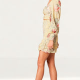 Winona Melville Shirring Mini Dress