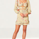 Winona Melville Shirring Mini Dress