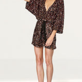 Winona Avant Garde Sequin Mini Dress