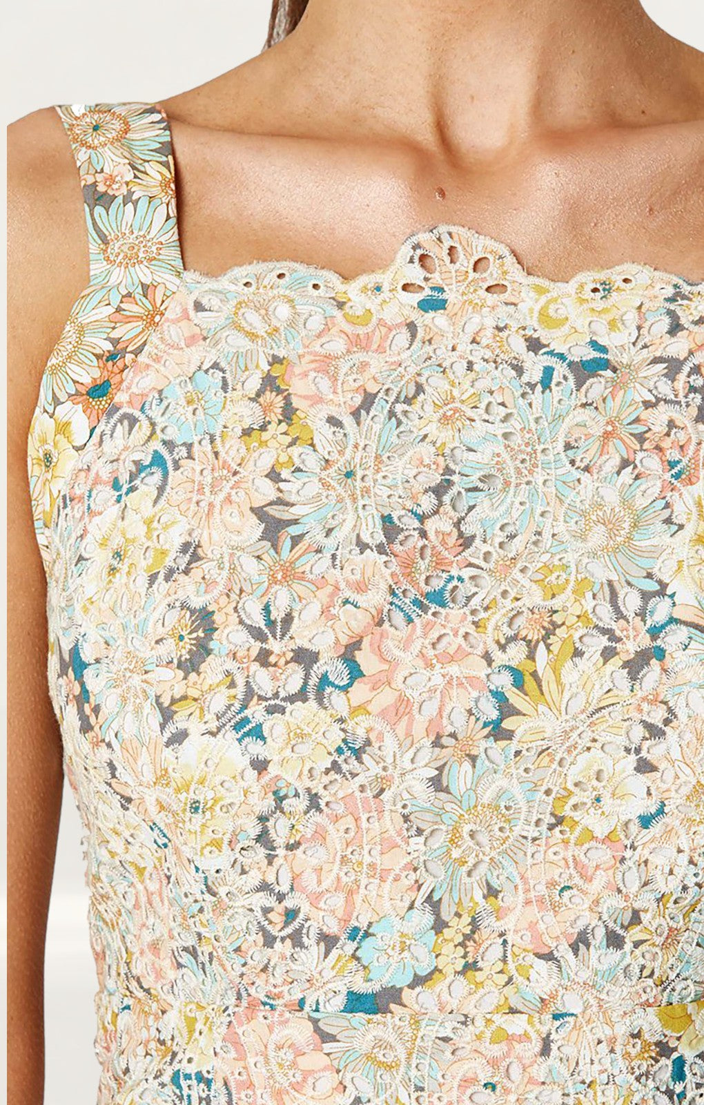 Winona Sunburst Backless Dress