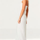 Winona White Drift Maxi Dress