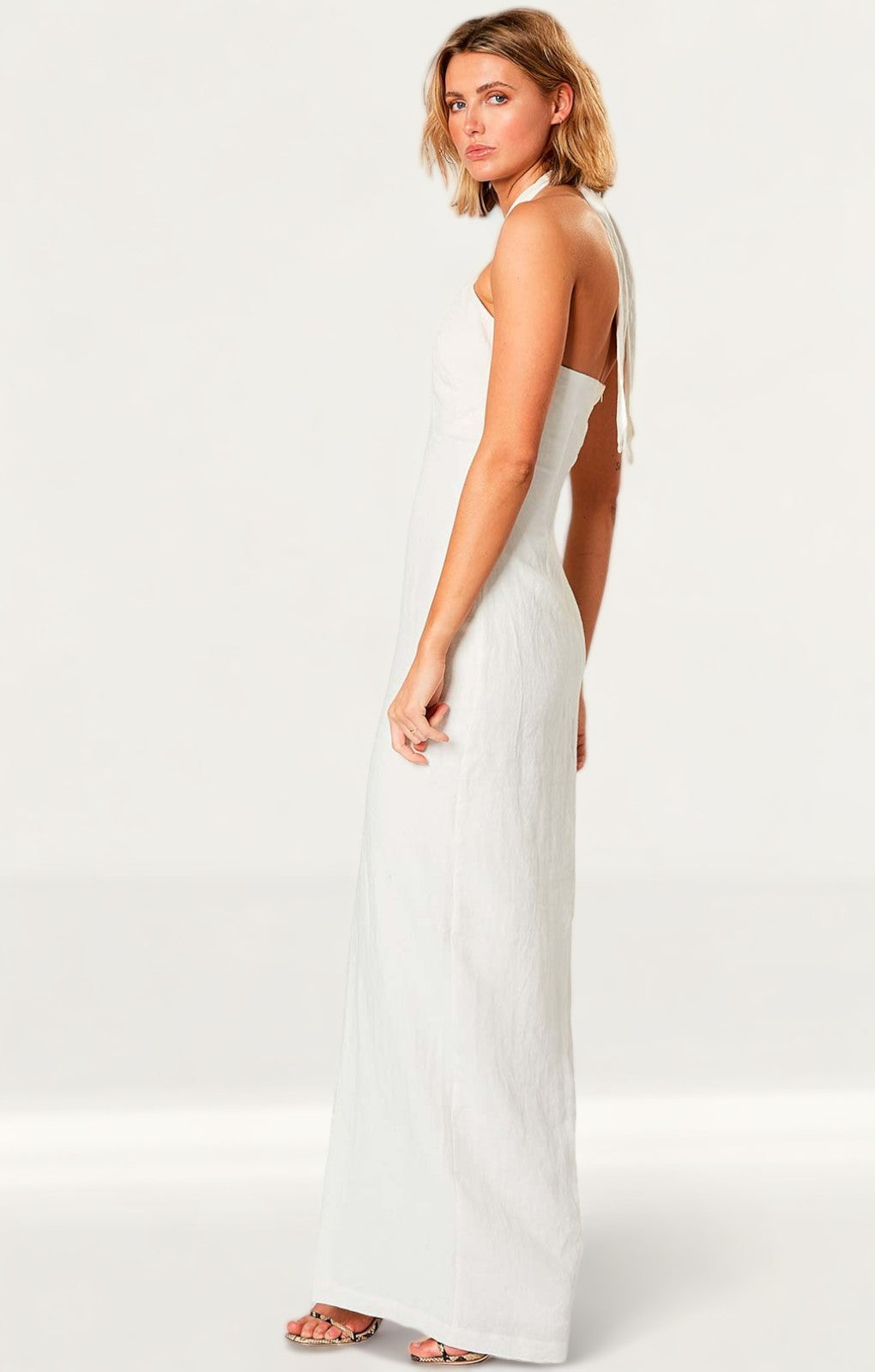 Winona White Drift Maxi Dress