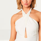 Winona White Drift Maxi Dress