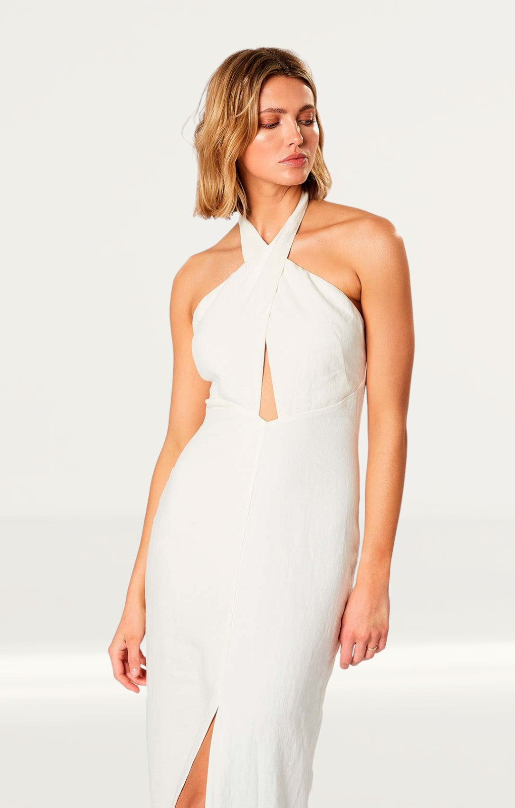 Winona White Drift Maxi Dress