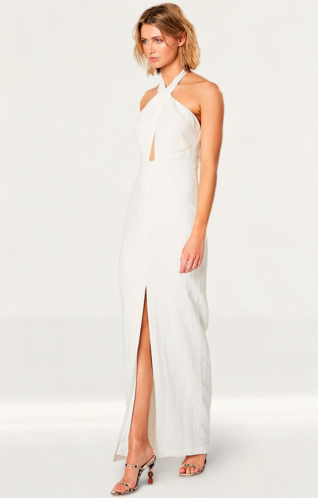 Winona White Drift Maxi Dress