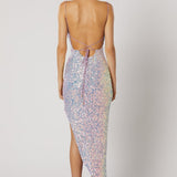 Winona Alani Sequin Asymmetrical Dress