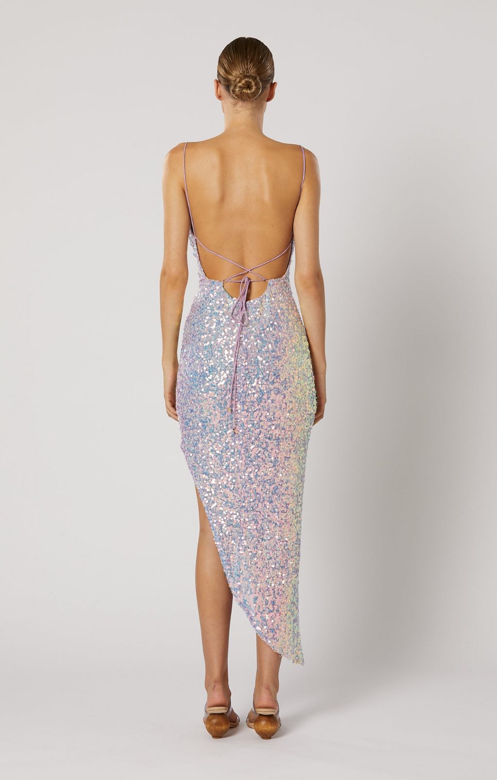 Winona Alani Sequin Asymmetrical Dress