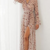 Winona Etude Chiffon Wrap Maxi Dress
