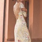 Winona Melville Button Midi Dress