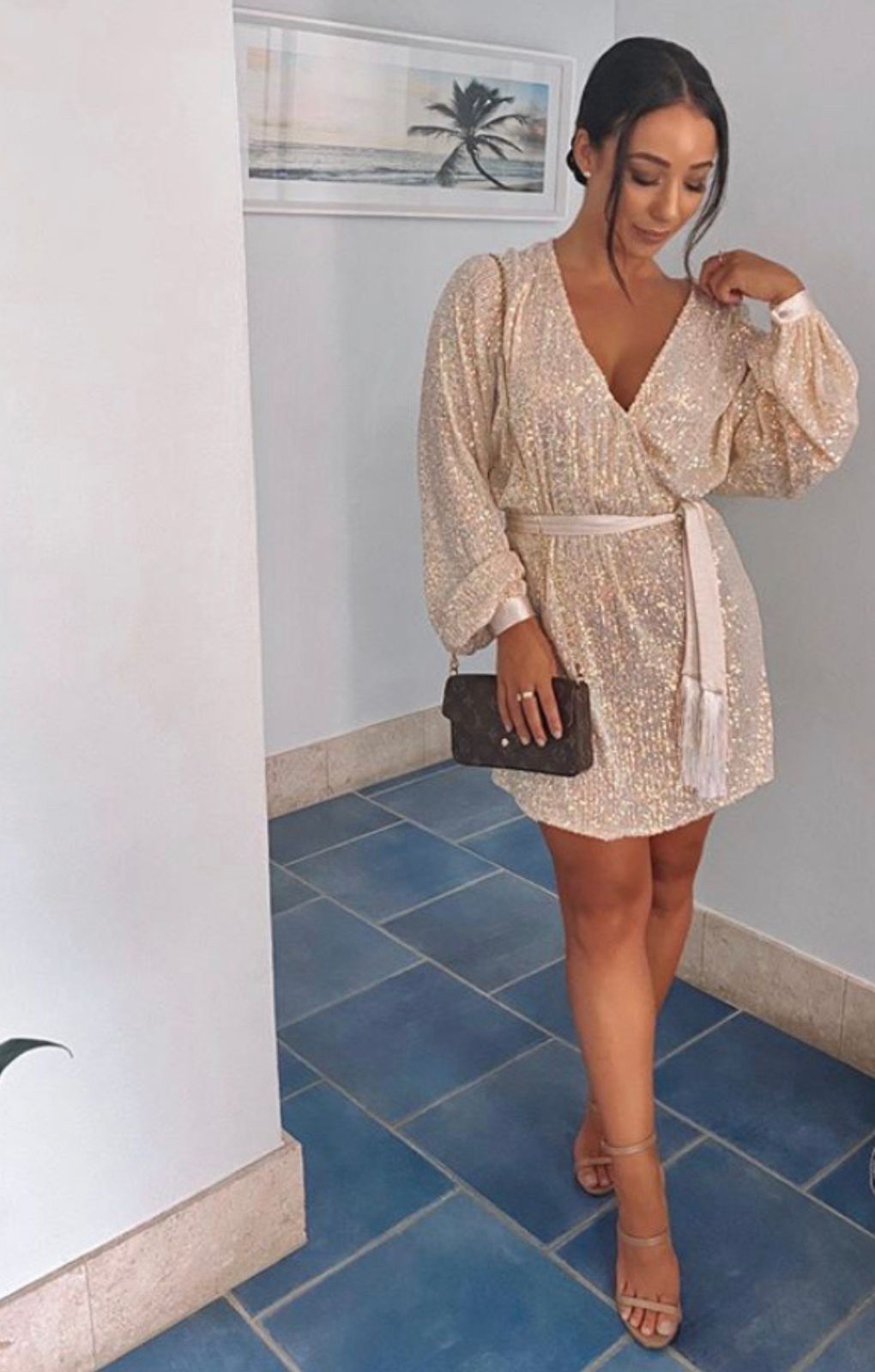 Winona Broadway Pearl Mini Dress