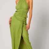 Winona Green Plisse Co-Ord