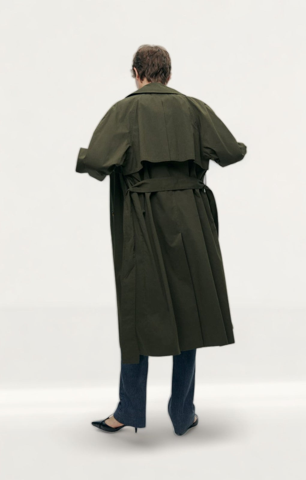 Zara Collection Water Repellent Trench Coat