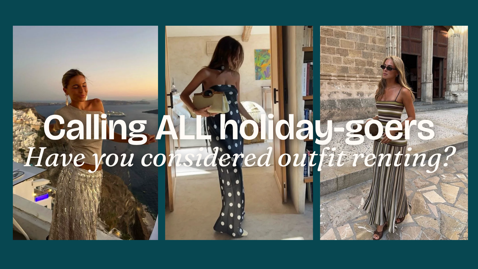 3 Reasons To Rent Your Holiday Clothes