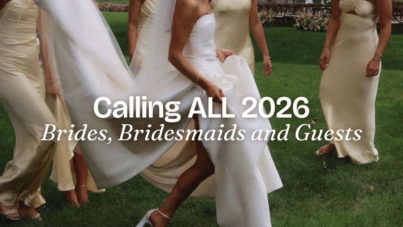 Getting Married in 2026? A Smarter Way to Dress Your Wedding