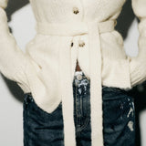 Zara Wool Blend Knit Cardigan product image