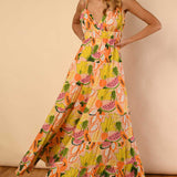 Hutch Lee Dress in Multi Fruit