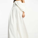 Asos Edition Erin Off Shoulder Drape Jumpsuit product image