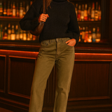 Topshop Editor High Rise Straight Jean In Twilight