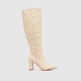 Schuh Dua Block Heel Knee Boot
