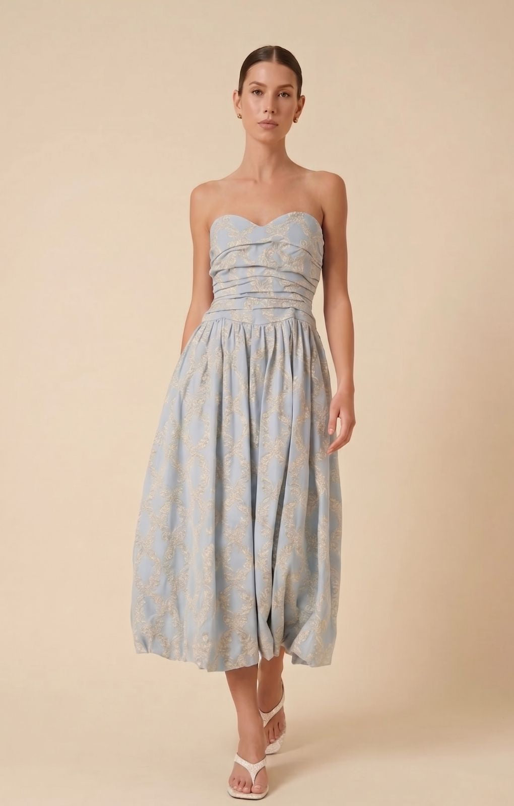 Rent Zara Metallic Crackled Knit Dress | Hirestreet Rent Zara Metallic Crackled Knit Dress | Hirestreet