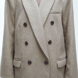 H&M Double Breasted Blazer