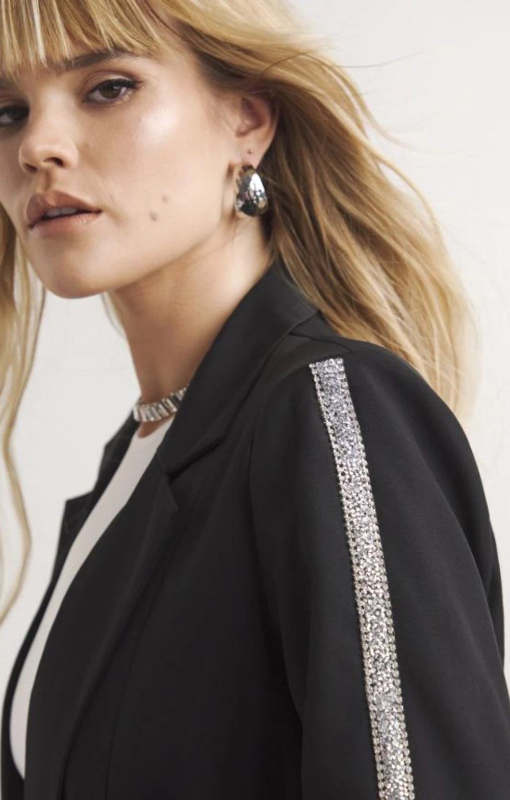 Simply Be Diamante Trim Co-Ord