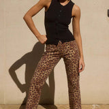 Runaway The Label Gigi Pant in Leopard