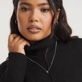 Simply Be Black Roll Neck Longline Jumper