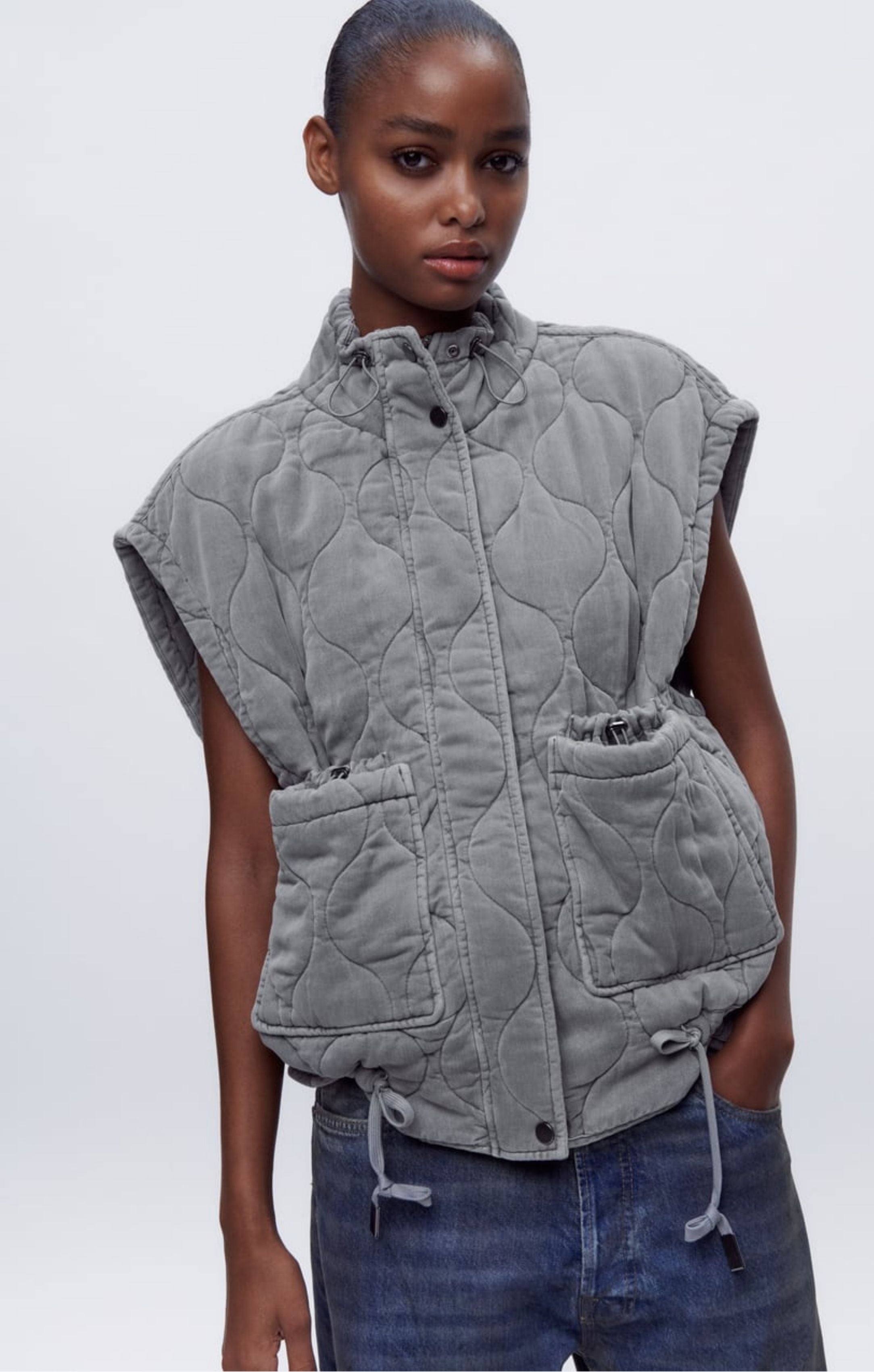 Zara Puffer Gilet product image