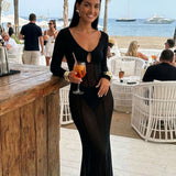 Runaway The Label Neisha Black Maxi Dress