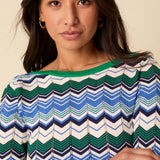 Nobody's Child Fg Chevron Stripe Mini Dress