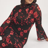 Joanna Hope Printed Mesh Midi Dress product image
