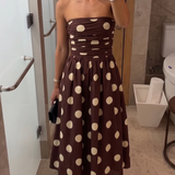Nobody's Child Felicity Midi Dress Brown