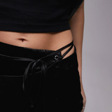 Topshop Crinkle Wrap Midi Skirt In Black