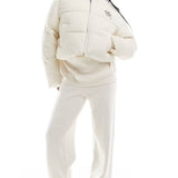 4th & Reckless Corduroy Padded Jacket in Cream