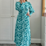 M&S Autograph Floral Empire Line Midi Shift Dress product image