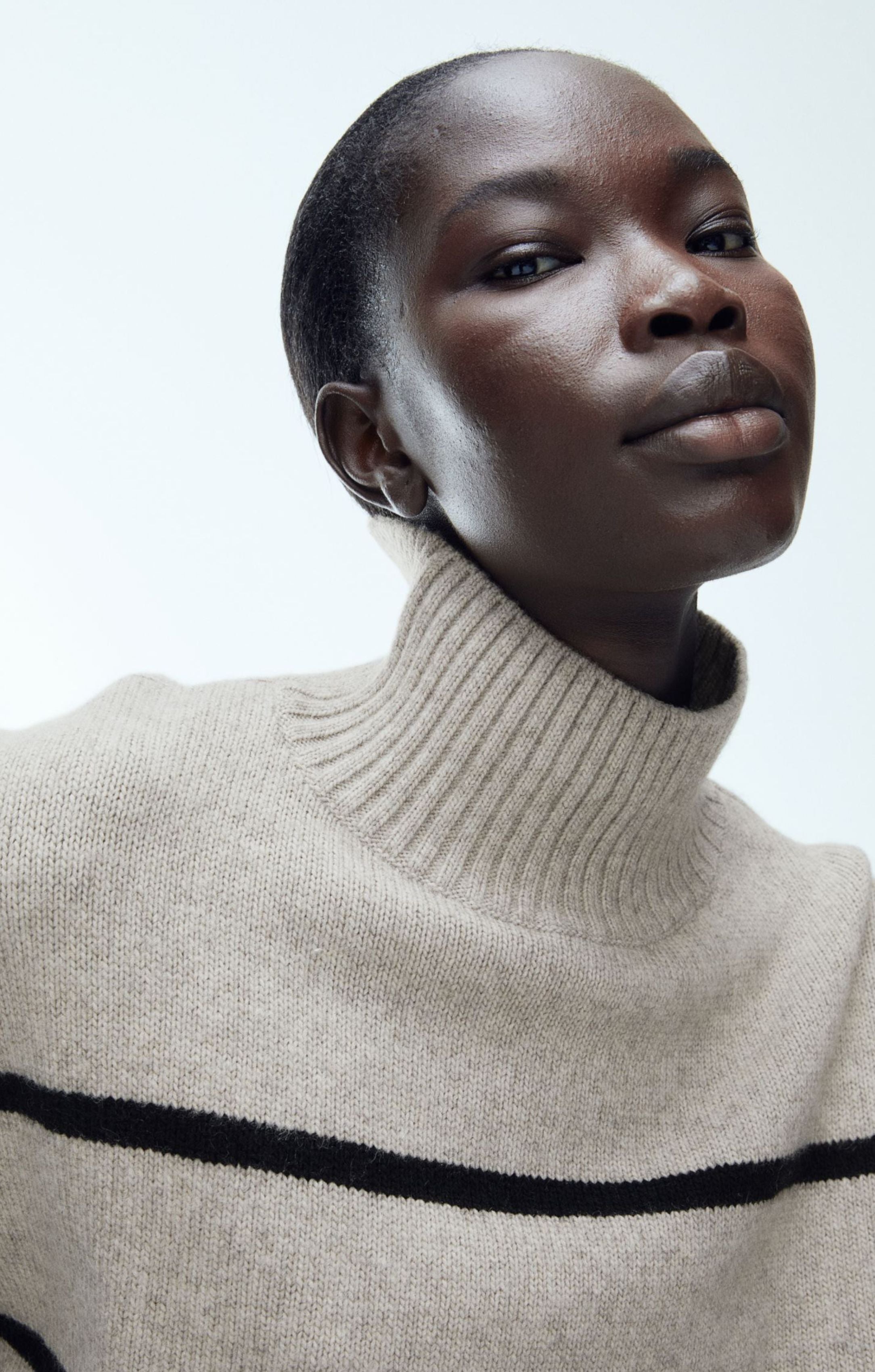 H&M Oversized Polo-Neck Jumper product image