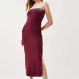 Karen Millen Embellished Bandeau Column Midaxi Dress product image