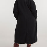 Simply Be Teddy Maxi Coat Black product image