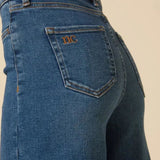 Nobody's Child 5 Pocket Palazzo Jean Cropped