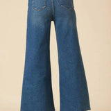 Nobody's Child 5 Pocket Palazzo Jean Cropped