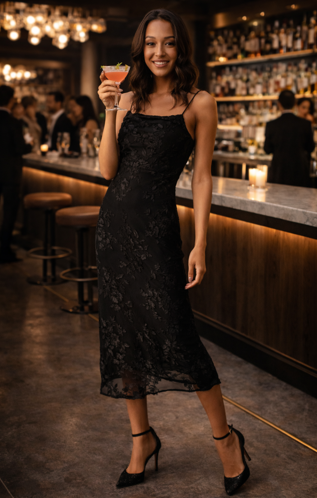 Rent Blue Vanilla Luxe Ruched Devore Midi Dress | Hirestreet Rent Blue Vanilla Luxe Ruched Devore Midi Dress | Hirestreet
