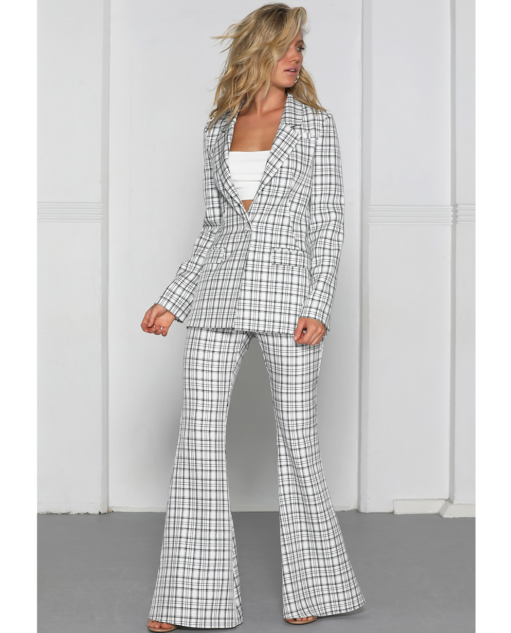 Seven Wonders Amera Co-Ord White Check