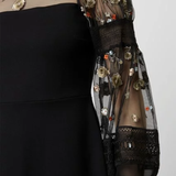 French Connection Paulette Embroidered Dress