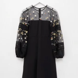 French Connection Paulette Embroidered Dress product image