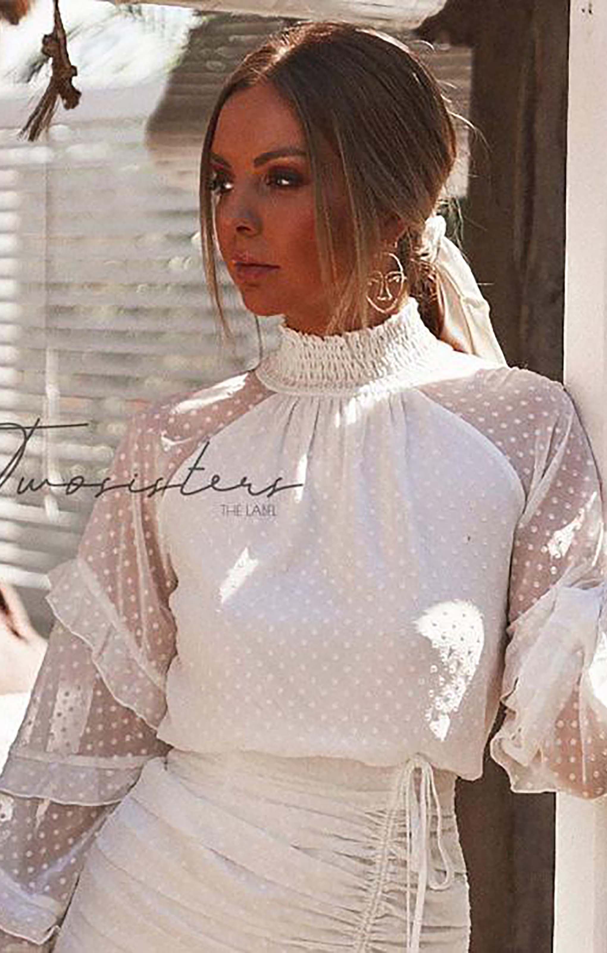 TwoSisters The Label Piper Dress In White