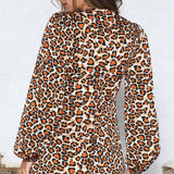 Seven Wonders Orange Leopard Daryl Dress
