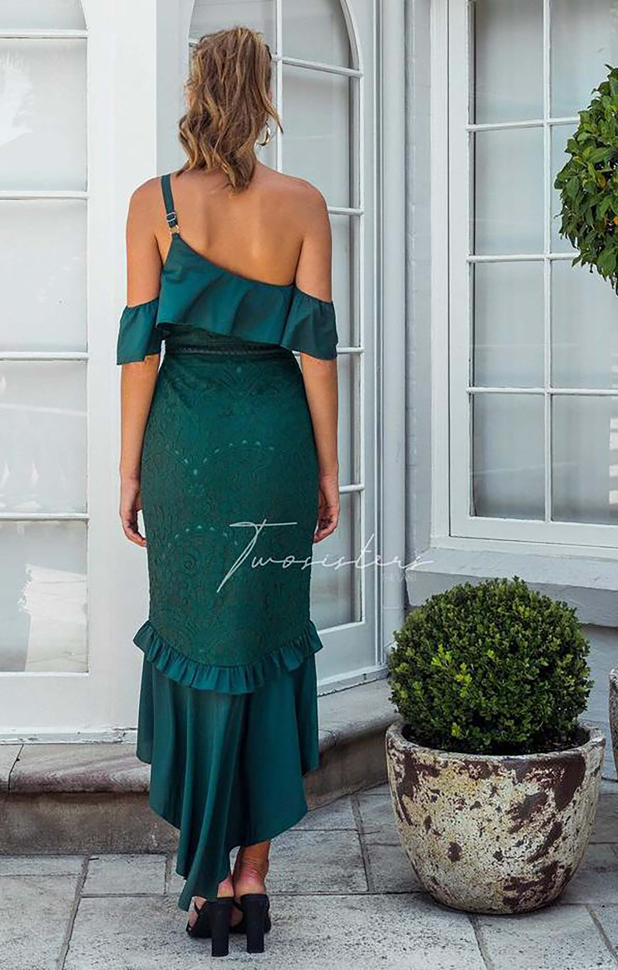 TwoSisters The Label Victoria Green Dress