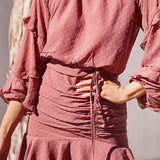 TwoSisters The Label Piper Dress In Mauve product image