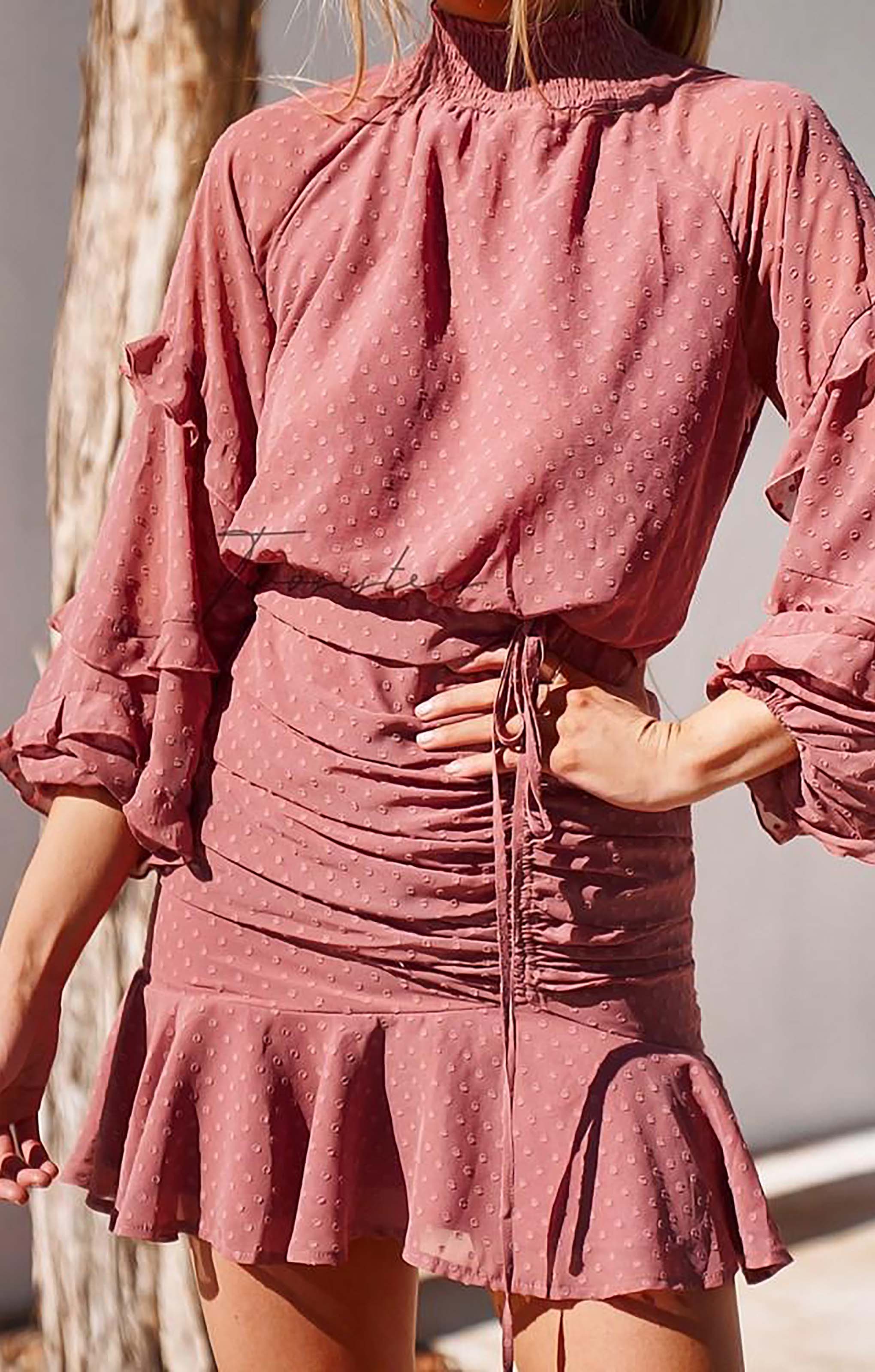 TwoSisters The Label Piper Pink Mini Dress